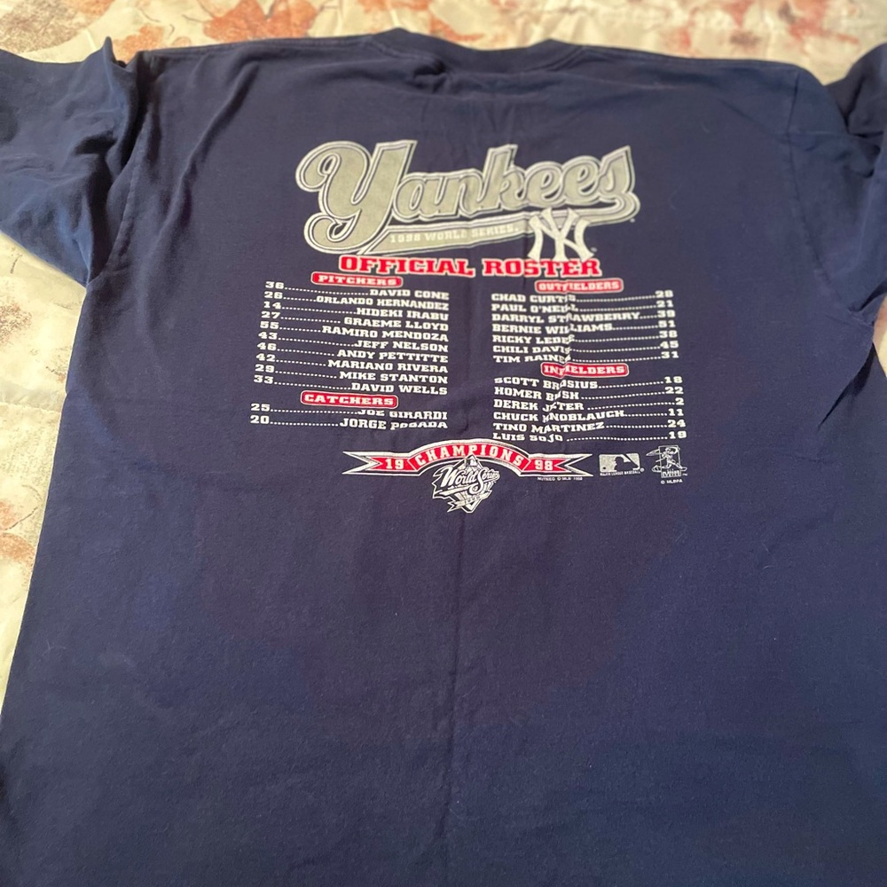 NY Yankees 1998 World Series  T shirt